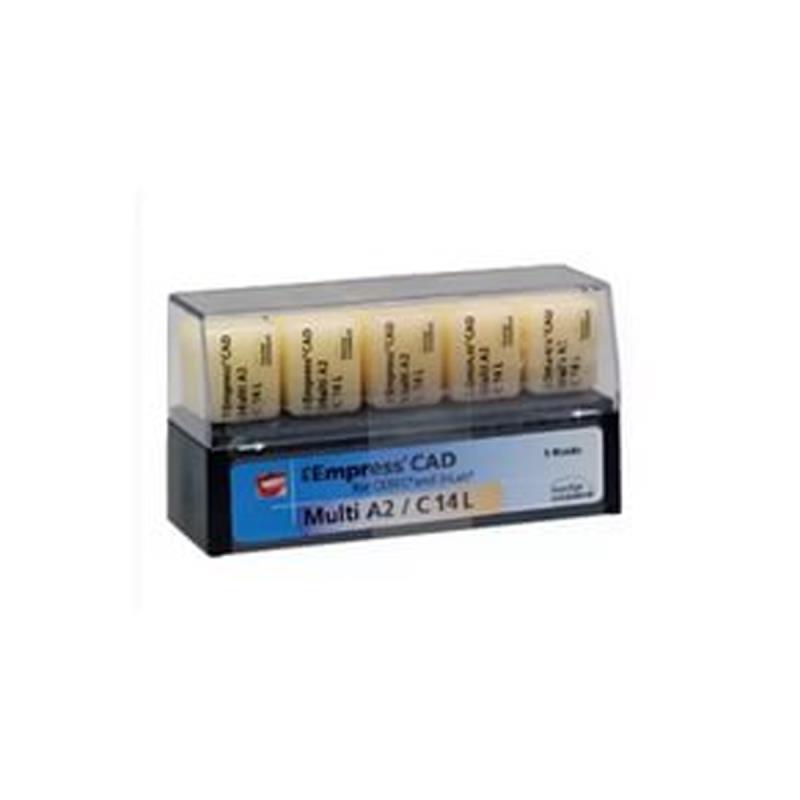 Емпресс блоки / IPS Empress CAD Cerec/in Lab Multiblocks А2 С14 5 шт купить