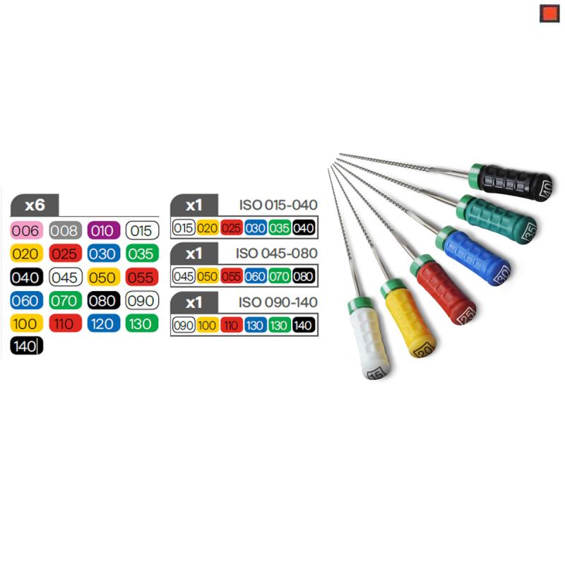 К-файлы / K-Files M-ACCESS 100/25мм 6шт Maillefer A12MA02510012 купить