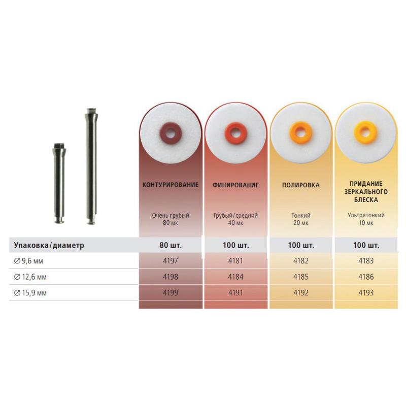 ОптиДиск / OptiDisс Coarse Medium средние 12,6мм 100шт 4184 купить